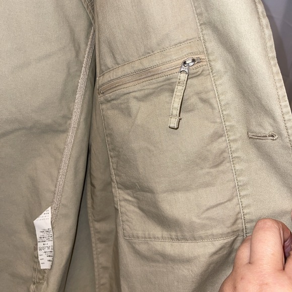 LL Bean Jacket Men 44 Tall Field Safari Chore Coat Blazer Presentation Elbow Pad - Picture 10 of 13